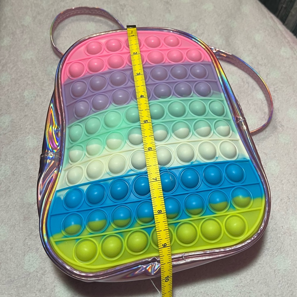 New Fidget Pop it Mini Backpack for Little Girls.